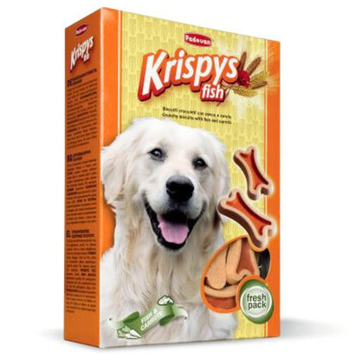 [PP00365] Padovan Krispys Fish 500gm (Dog Biscuits)