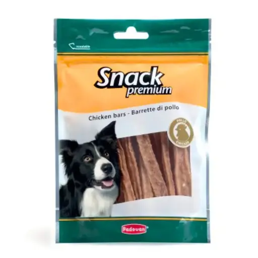 [PP00472] Padovan Dog Snack Chicken  Bars 100gm