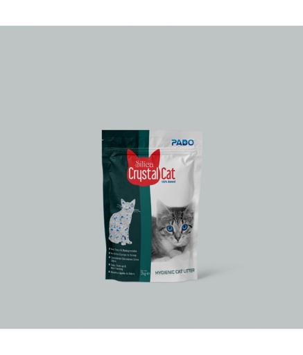 [SILICA2KG] Pado Silica Crystal Cat Litter[Weight - 2Kg]