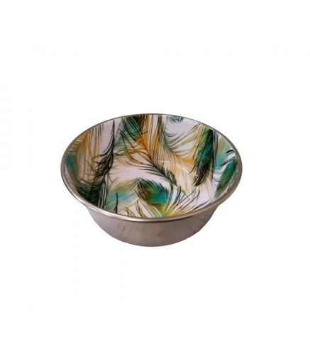 [SWT-5031 A-13] Pado Heavy Bowl Inside Meena[Diameter - 13cm]