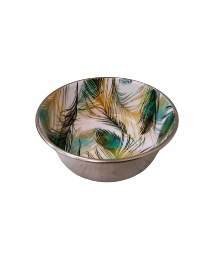 [SWT-5031 A-17] Pado Heavy Bowl Inside Meena[Diameter - 17cm]