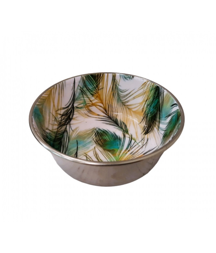 [SWT-5031 A-21] Pado Heavy Bowl Inside Meena[Diameter - 21cm]