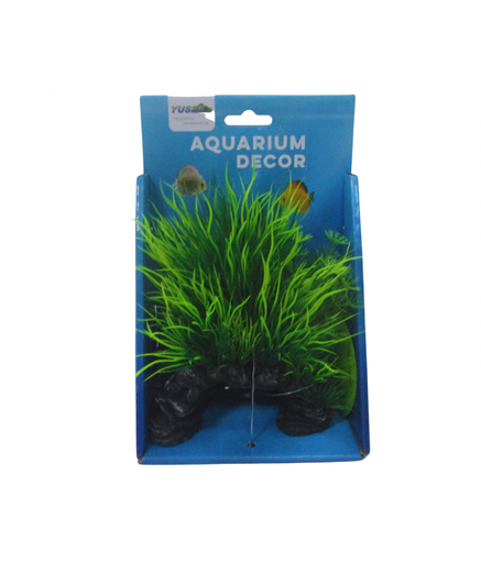 [YS-232402] Yusee Aquarium Decoration - Artificial Plant - YS-232402 (H:20cm)