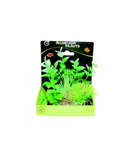 [YS-2607] Yusee Aquarium Decoration 5.5 X 4.5 Inch - Artificial Plant - YS-2607[Dimension - 15 x 11.4cm]