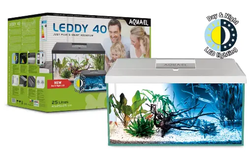 [AQ124380] Aquael Aquarium Set Leddy 40 White Day & Night 