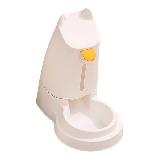 [PD-85337] Pado Kitty Food Dispenser-White  32*19.5*33cm