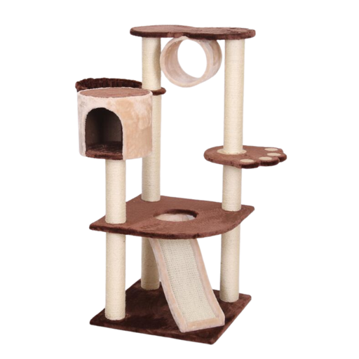 [HY6686] Catry Cat Tower With Scratcher 55x55x122cm