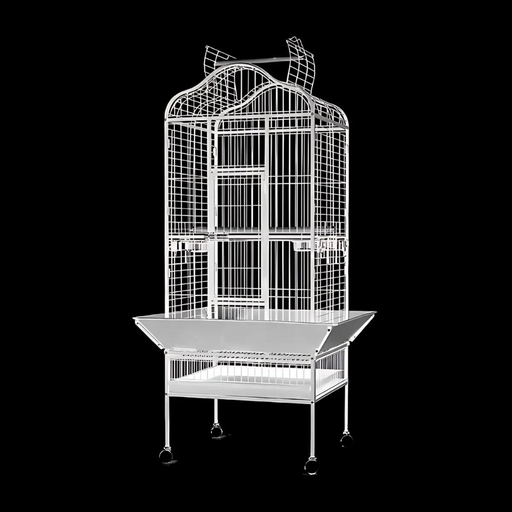 [BC-A14-WHT] Dayang Bird Cage (A14) - 82.5 x 77.5 x 156cm-White