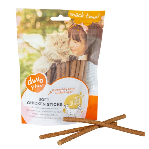 [LR15543] Duvo+ Soft Chicken Sticks for Cats 50g