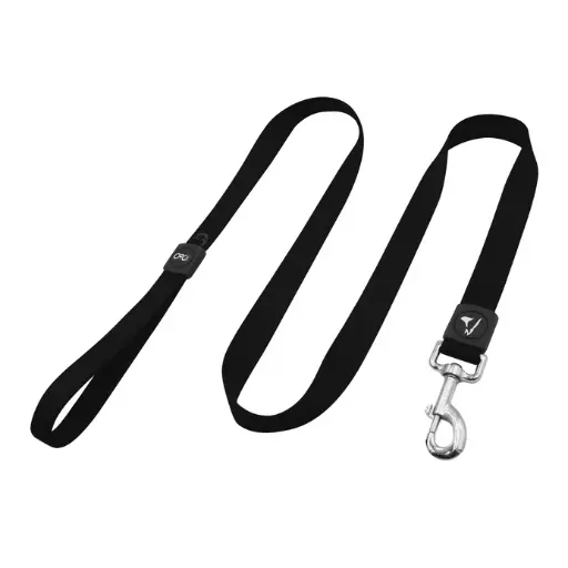 [DCSN1048-01M] DOCO® Signature Nylon Leash - 4ft-2.0 x 120cm(M)-Black